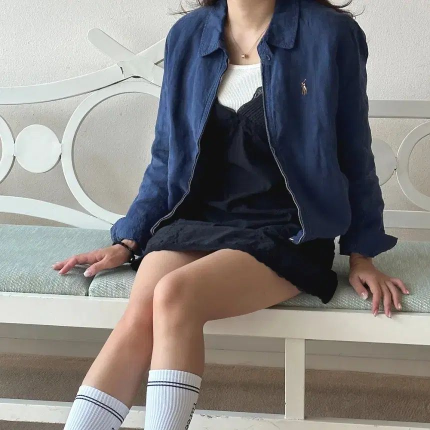 ポロ リネン ウィンドブレーカー M