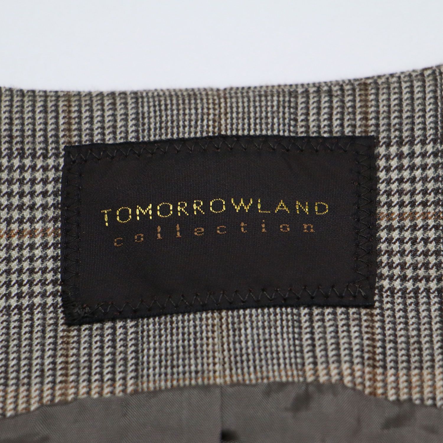 TOMORROWLAND collection トゥモローランド ワンピース グレー サイズ:34(7号) | 24秋冬 モスタルグレンチェック ジャンパースカート / ワンピース | ミディ丈 Vネック Iライン ストレッチ | 日本製 トップス ドレス【レディース】【中古】【K4666】 TOMORROWLAND collection トゥモローランド ワンピース グレー サイズ