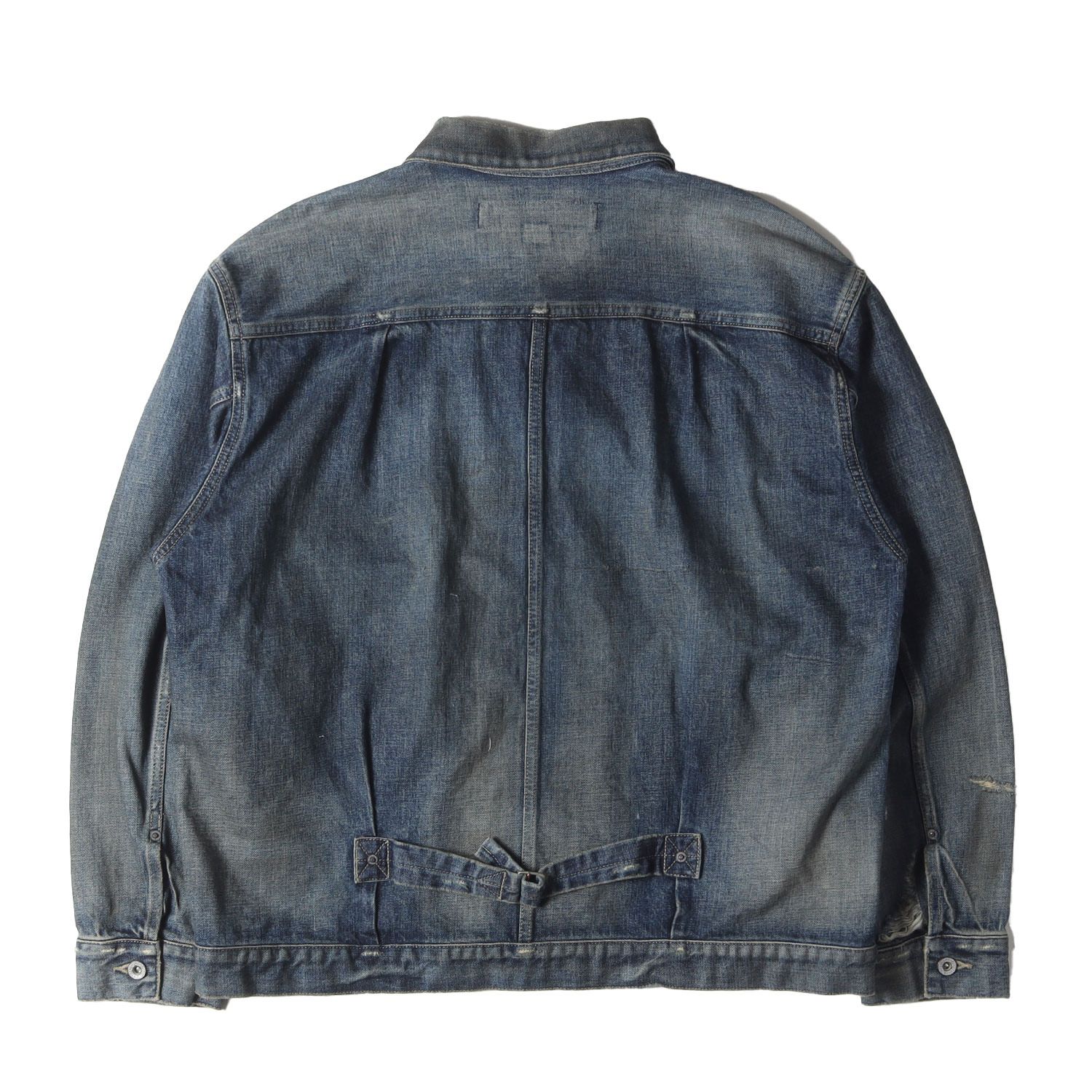 タグ付 ネイバーフッド 24ss サベージデニム タイプ1ジャケット L 日本製 NEIGHBORHOOD(ネイバーフッド)｜SAVAGE DENIM TYPE-1 JACKET｜正規通販