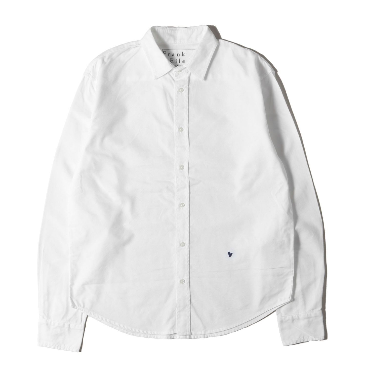 Frank & Eileen PAUL ホワイト 長袖 シャツ XS USA製 Frank&Eileen