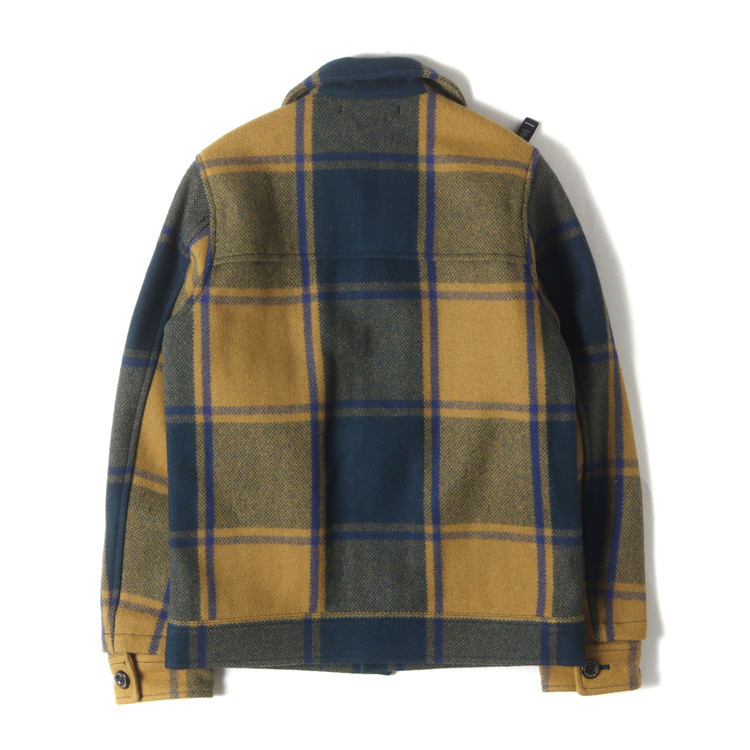 WTAPS ダブルタップス ジャケット マスタード×ネイビー サイズ:S