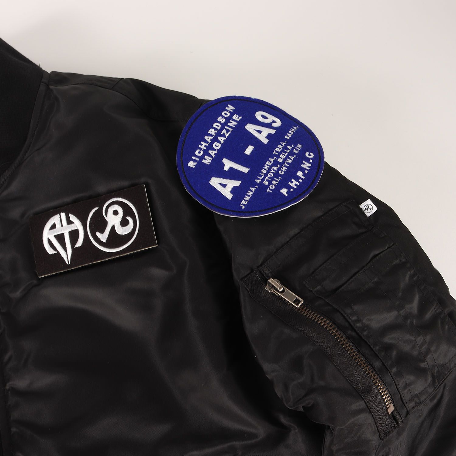 Richardson リチャードソン ジャケット ブラック 黒 サイズ:M