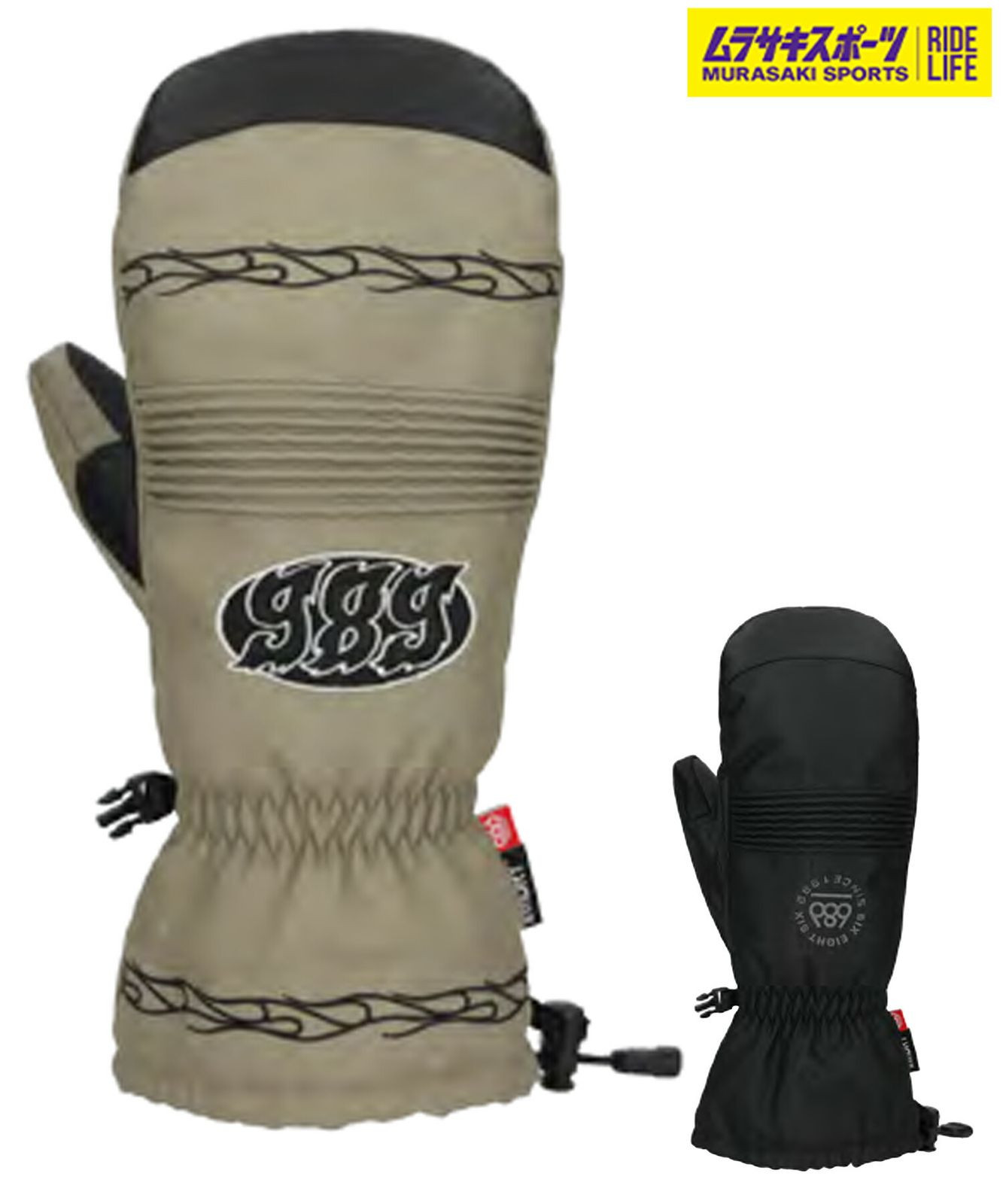 2526 686 シックスエイトシックス スノーボード グローブ メンズ Men s Lander Mitt ムラサキスポーツ 25-26モデル MM H 21