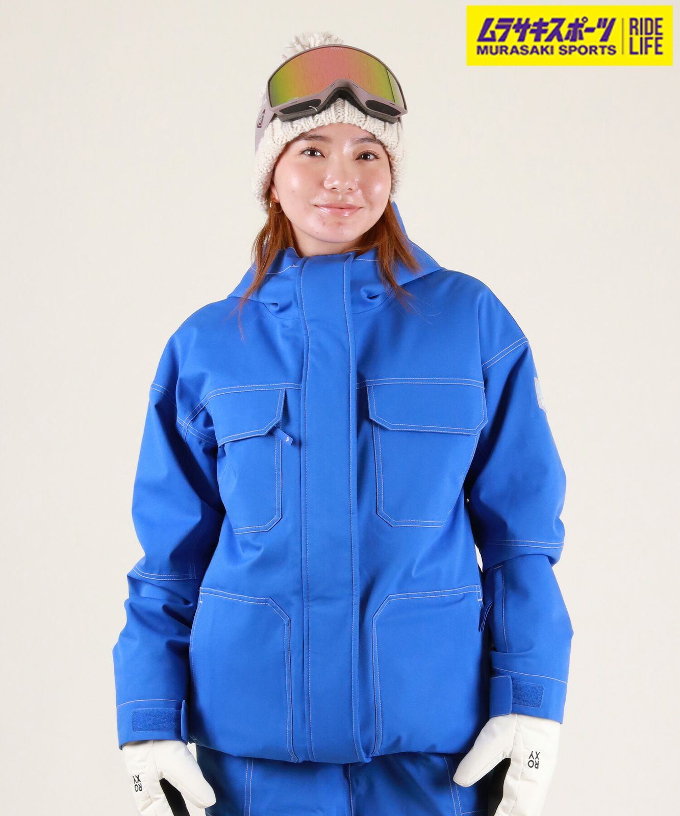 2526 ROXY ロキシー スノーボード ウェア ジャケット レディース CHLOE KIM JK ムラサキスポーツ 25 26モデル MX F 20