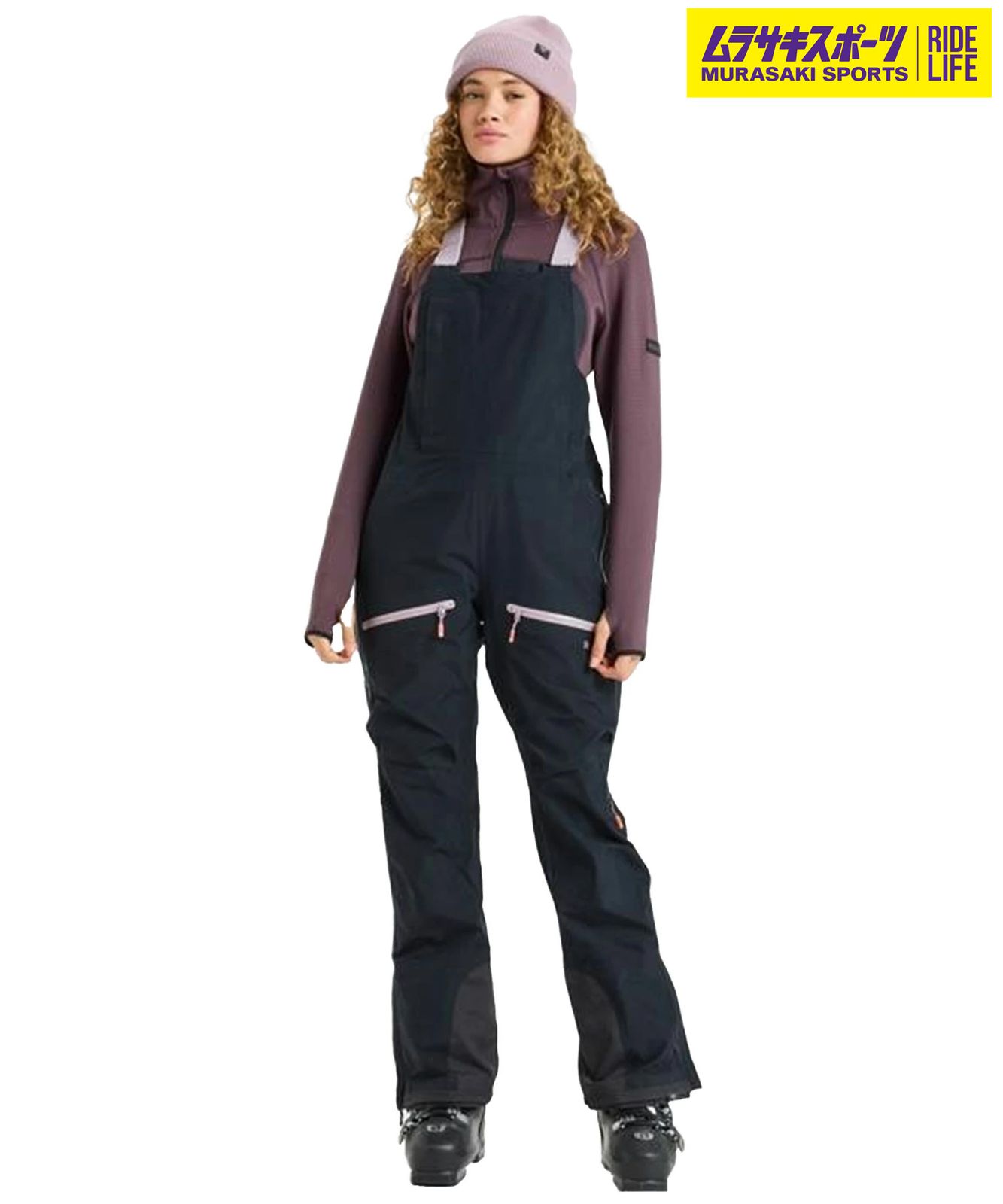 2526 ROXY ロキシー スノーボード ウェア パンツ レディース GORE-TEX 3 L BIB PT ムラサキスポーツ 25-26モデル MX F 20