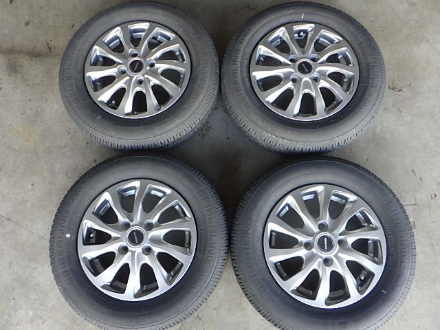 232 785 アルミホイール＆ラジアルタイヤ 145 80 R 13 2021年 ４本セット