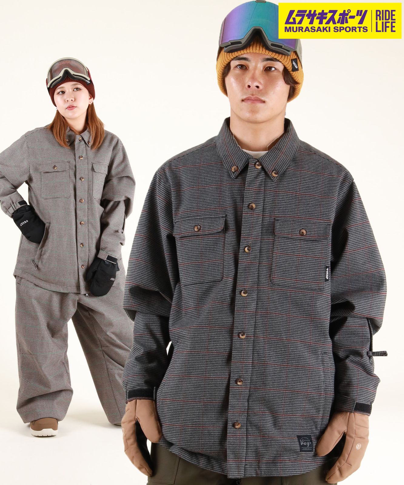 2526】新品 VESP べスプ スノーボード ウェア ジャケット ユニセックス