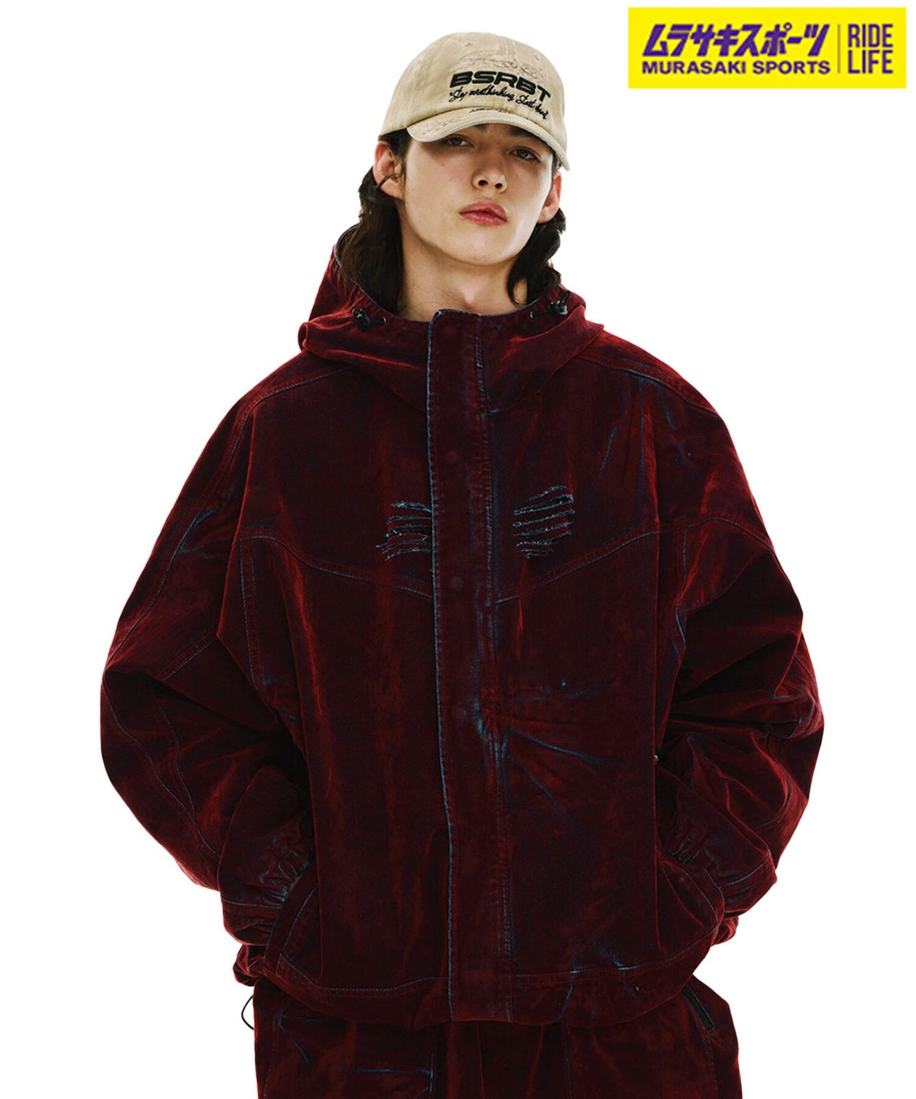 2526】新品 BSRABBIT ビーエスラビット スノーボード ウェア