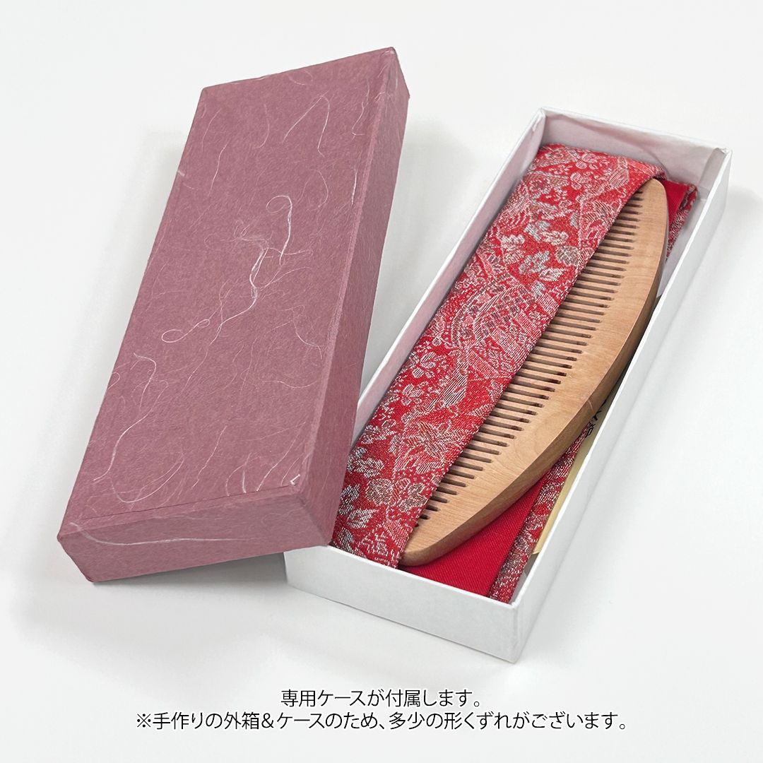 新品未使用】 みねばり櫛 お六櫛（とかし櫛・5寸5分・荒歯） 希少品