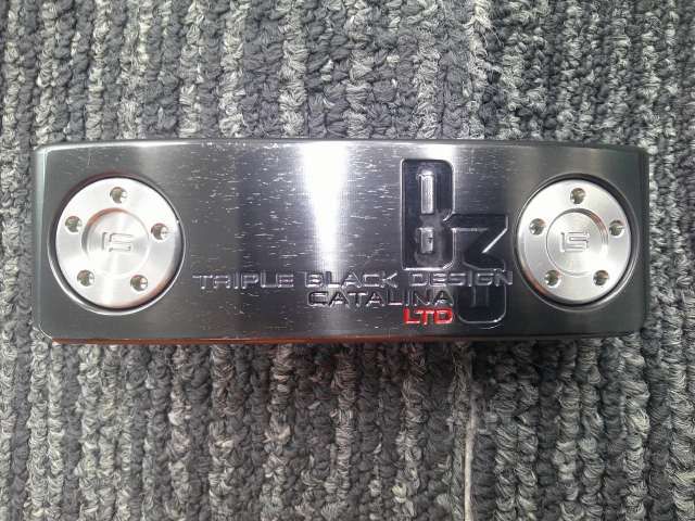 パター タイトリスト B 3 TRIPLE BLACK オリジナルスチール 34 3.5 7571 博多