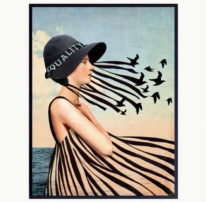 モダンポスター アート インテリア ヴィンテージ 人 カフェ リビング