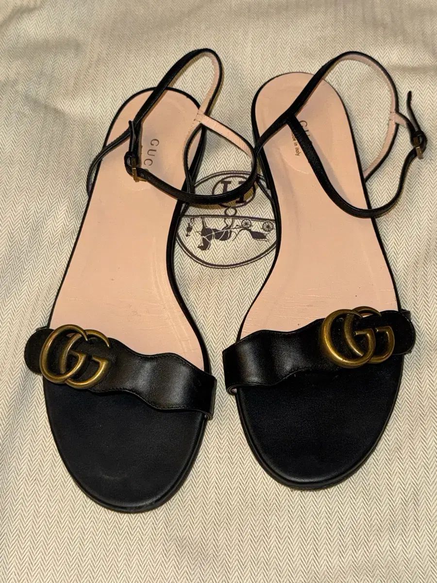 グッチ レディース サンダル ブラック 38.5