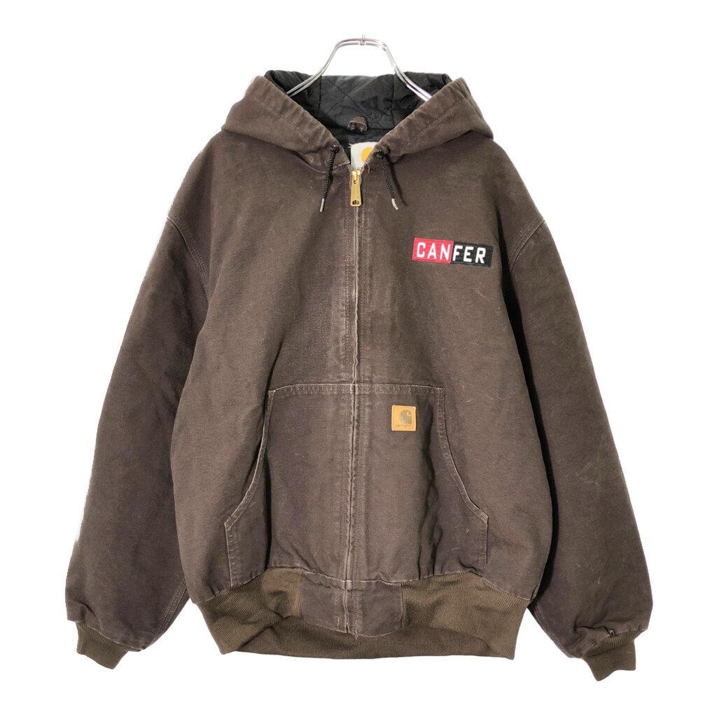 Carhartt カーハート アクティブジャケット ブラウン(メンズ L)中古