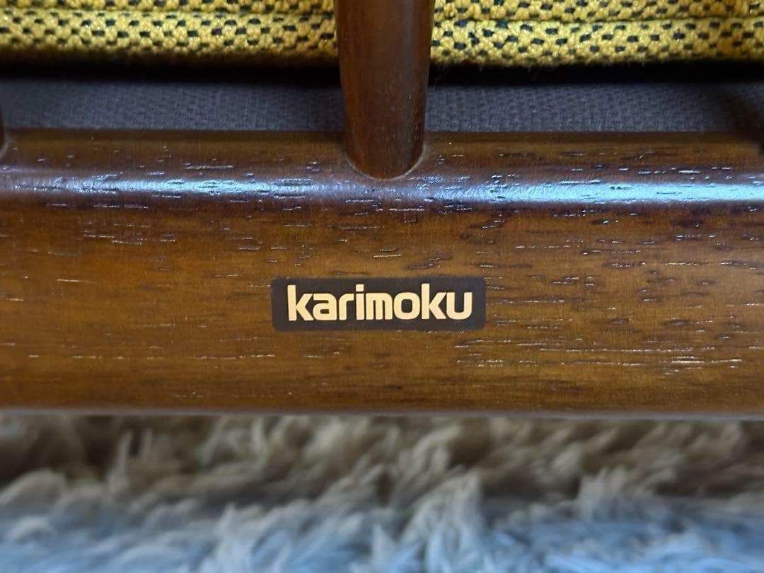 希少　尾州生地　リメイク　カリモク　3人用ソファ　クラシック　コロニアル　SRZ 希少 尾州生地 リメイク カリモク 3人用ソファ クラシック コロニアル