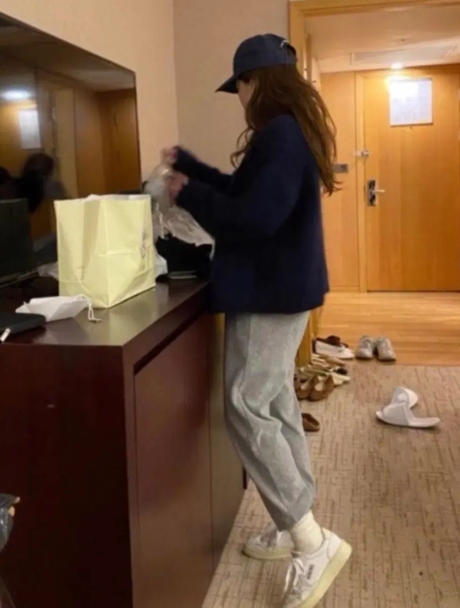  モネマーケット MONE リボン빛 エバジョガー パンツ ジョガーパンツ スウェットパンツ パンツ