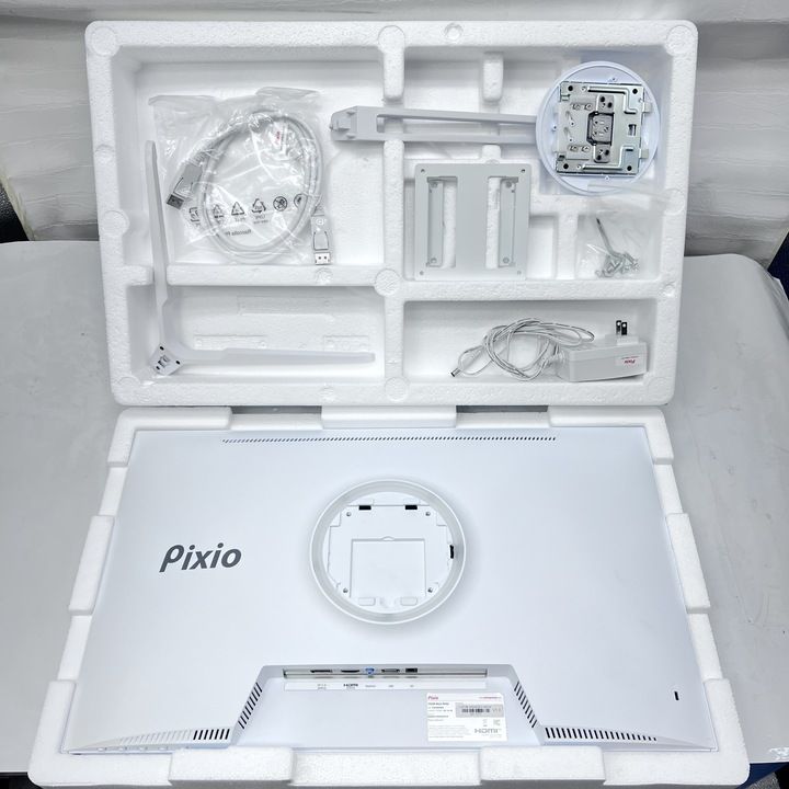 Pixioモニタージャンク品 ジャンク品】Pixio ピクシオ PX248WAVE White ゲーミングモニター