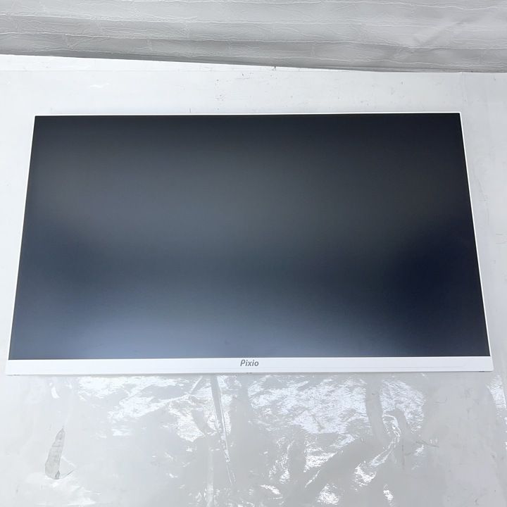 [未使用品に近い・細かな傷なし] Pixio モニター 本体 ホワイト Pixio PX248WAVE ゲーミングモニター 23.8型 ホワイト訳あり品 Amazon