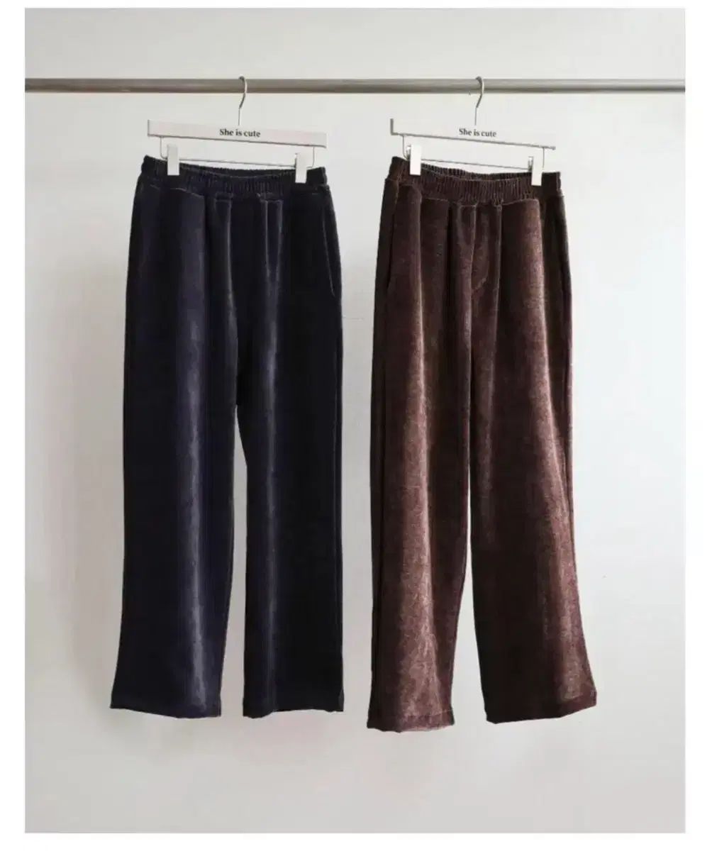 Sheiscute トラックパンツ ネイビー