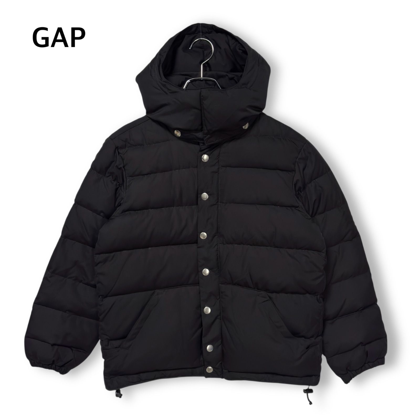 ギャップ 00s 肉厚 ダウンジャケット ブラック 2XL 4765 00s OLD