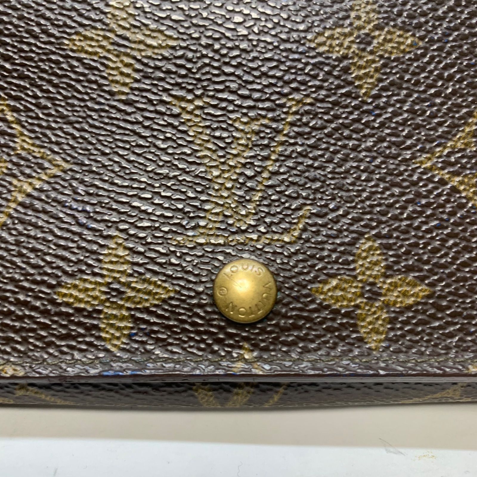 ルイヴィトン 折り財布 モノグラム トレゾール L字 A517 ルイヴィトン