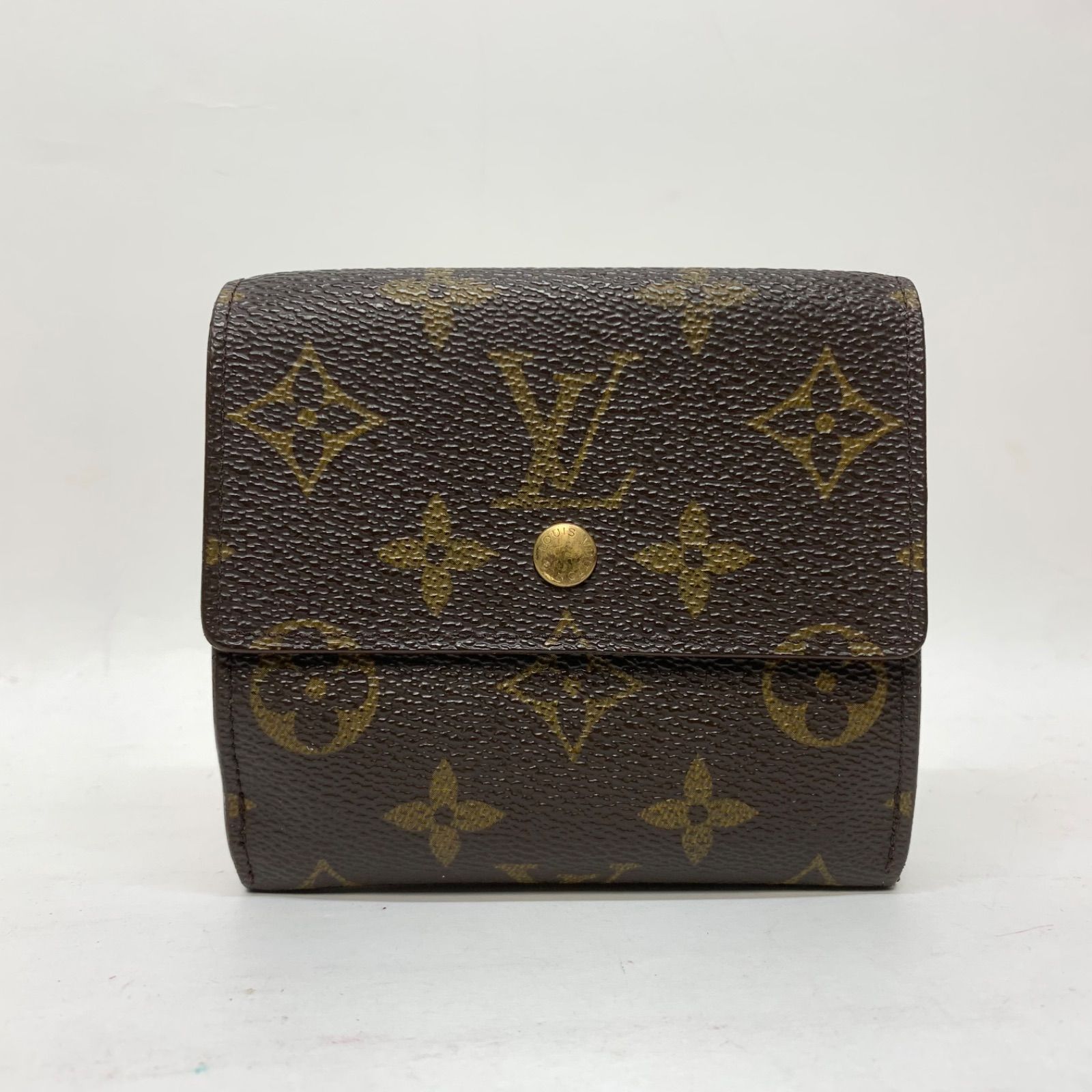 3016 LOUIS VUITTON ルイヴィトン モノグラム 三つ折り財布 エリーズ