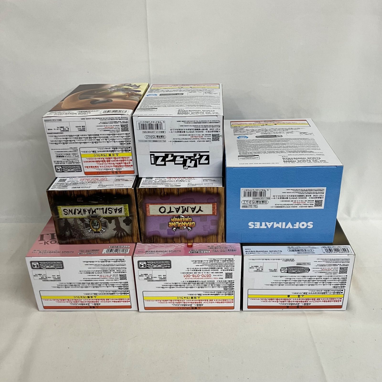 未開封 ワンピース フィグライフ！ DXF 他 フィギュア 8個セット