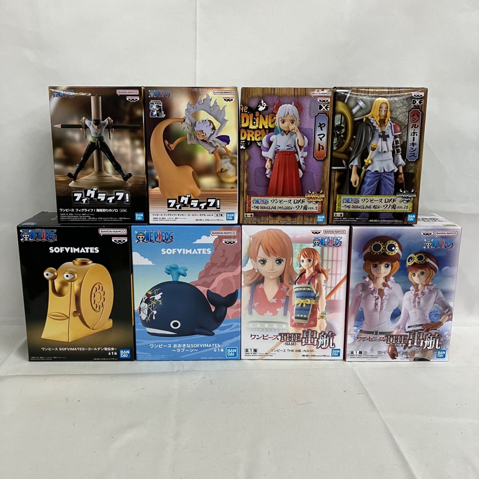 未開封 ワンピース フィグライフ！ DXF 他 フィギュア 8個セット