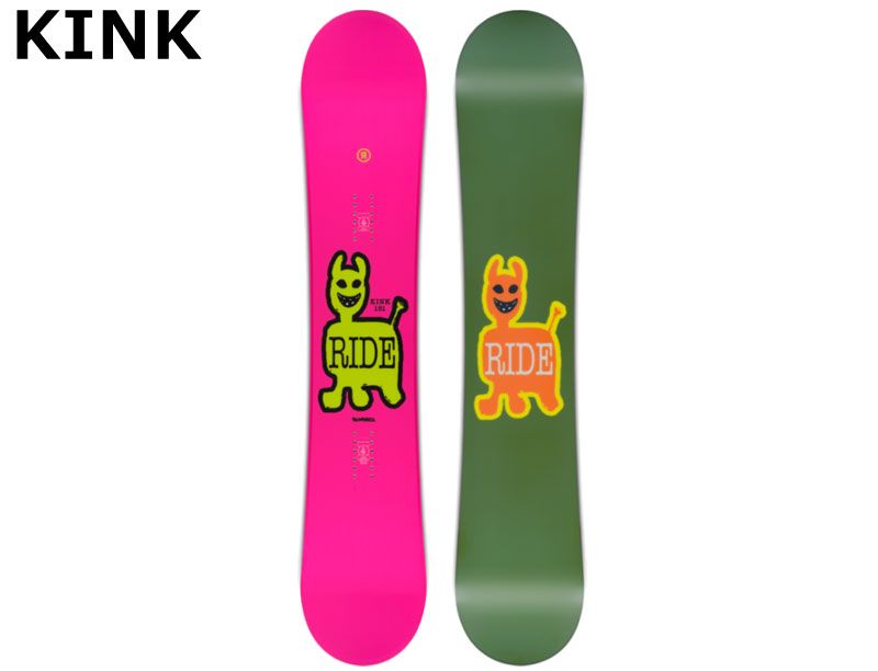 25-26 RIDE ライド KINK キンク メンズ レディース スノーボード パーク 板 2026