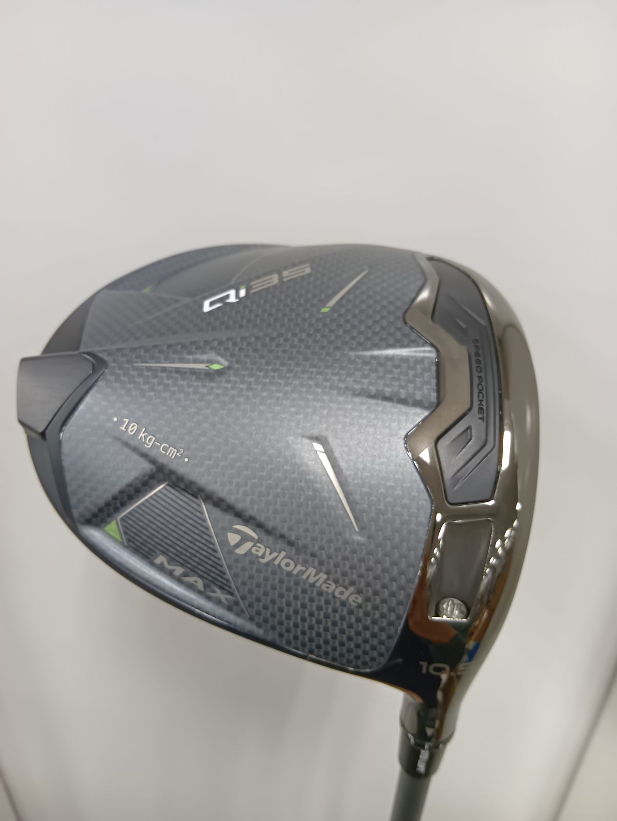 DR 試打済み 品 テーラーメイド Qi 35 MAX DRIVER ドライバー 10.5度 S メンズ 右用 AirSpeeder USA直輸入品 モデル