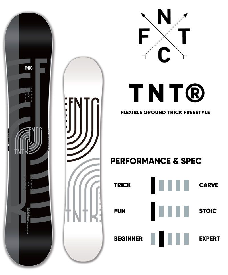 25-26 FNTC エフエヌティーシー TNT-R ティーエヌティーアール メンズ レディース スノーボード スノボー先生 グラトリ 板 2026