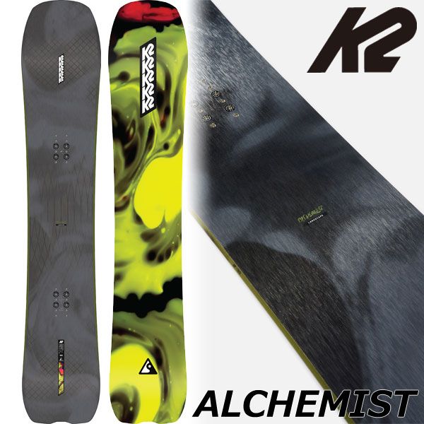 25 26 K 2 ケーツー アルケミスト メンズ レディース パウダー カービング スノーボード 板 2026