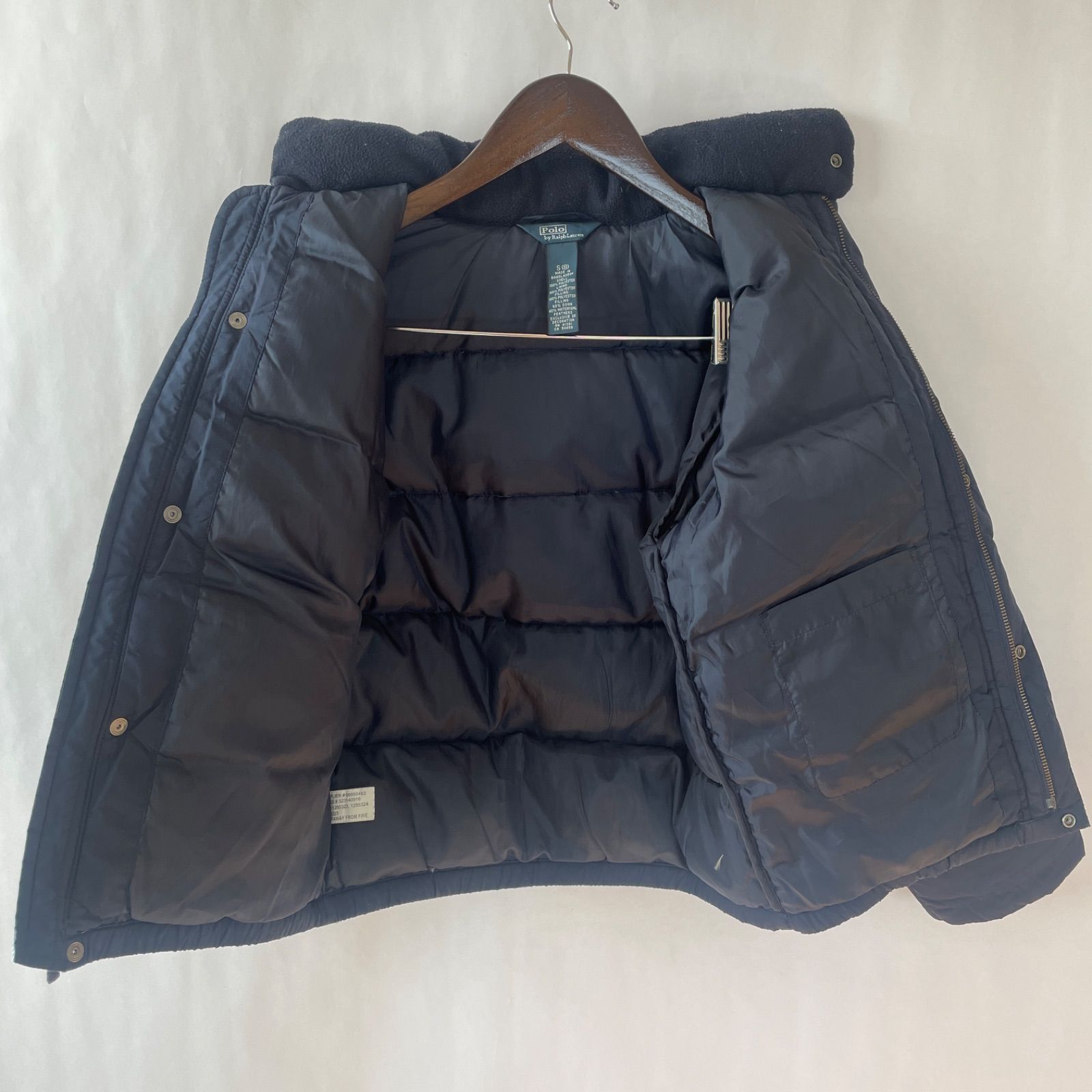  ポロバイラルフローレン キッズ 140 cm S 8 ダウンジャケット ネイビー ダウンコート 中綿コート コート