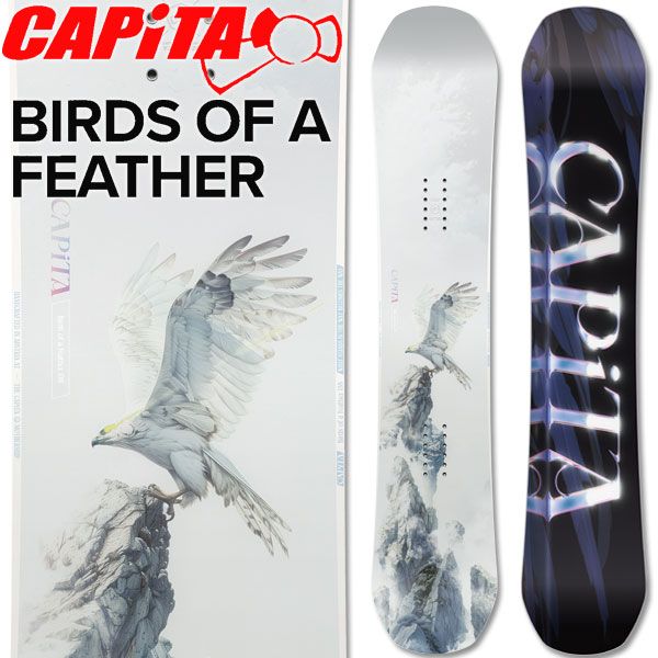 25-26 CAPITA BIRDS OF A FEATHER BIRDS OF FEATHER WOMEN'S SNOWBOARD ALL ROUND BOARD 2026