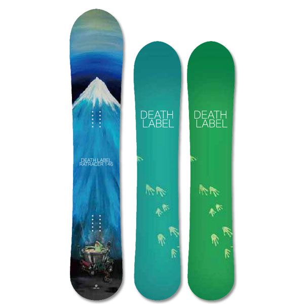 25 26 DEATH LABEL デスレーベル RAT RACER ラットレーサーレディース スノーボード パウダー 板 2026