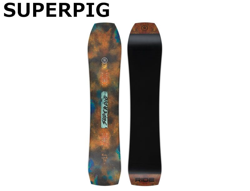 SS特別ポイント 25-26 RIDE ライド スーパーピグ メンズ レディース スノーボード パウダー 板 2026