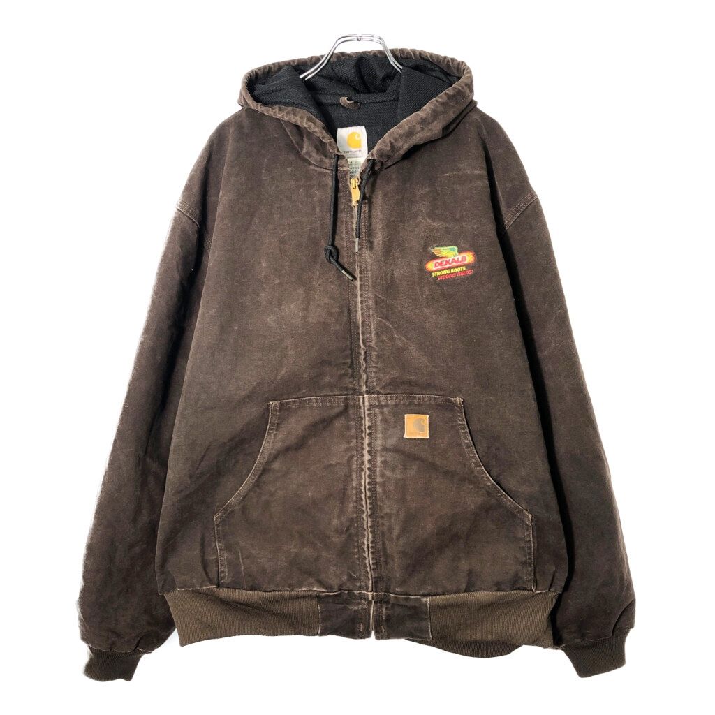 Carhartt アクティブジャケット ブラウン USA製 楽天市場】カーハート MADE IN USA アクティブ ジャケット CARHARTT