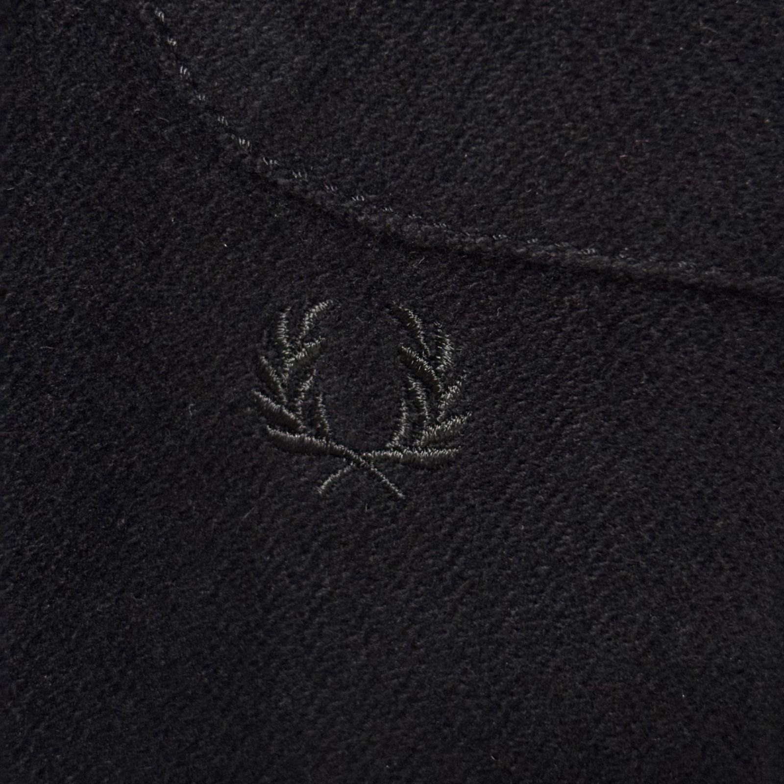 フレッドペリー FRED PERRY フルジップ ハイネック コットン ブルゾン