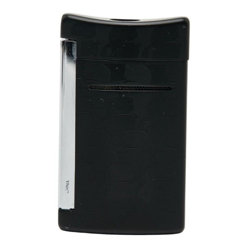 デュポン ミニ ジェット Minijet カール ラガーフェルド 着火 済 ターボライター 10069 マットブラック メタル メンズ Dupont 1-0247279