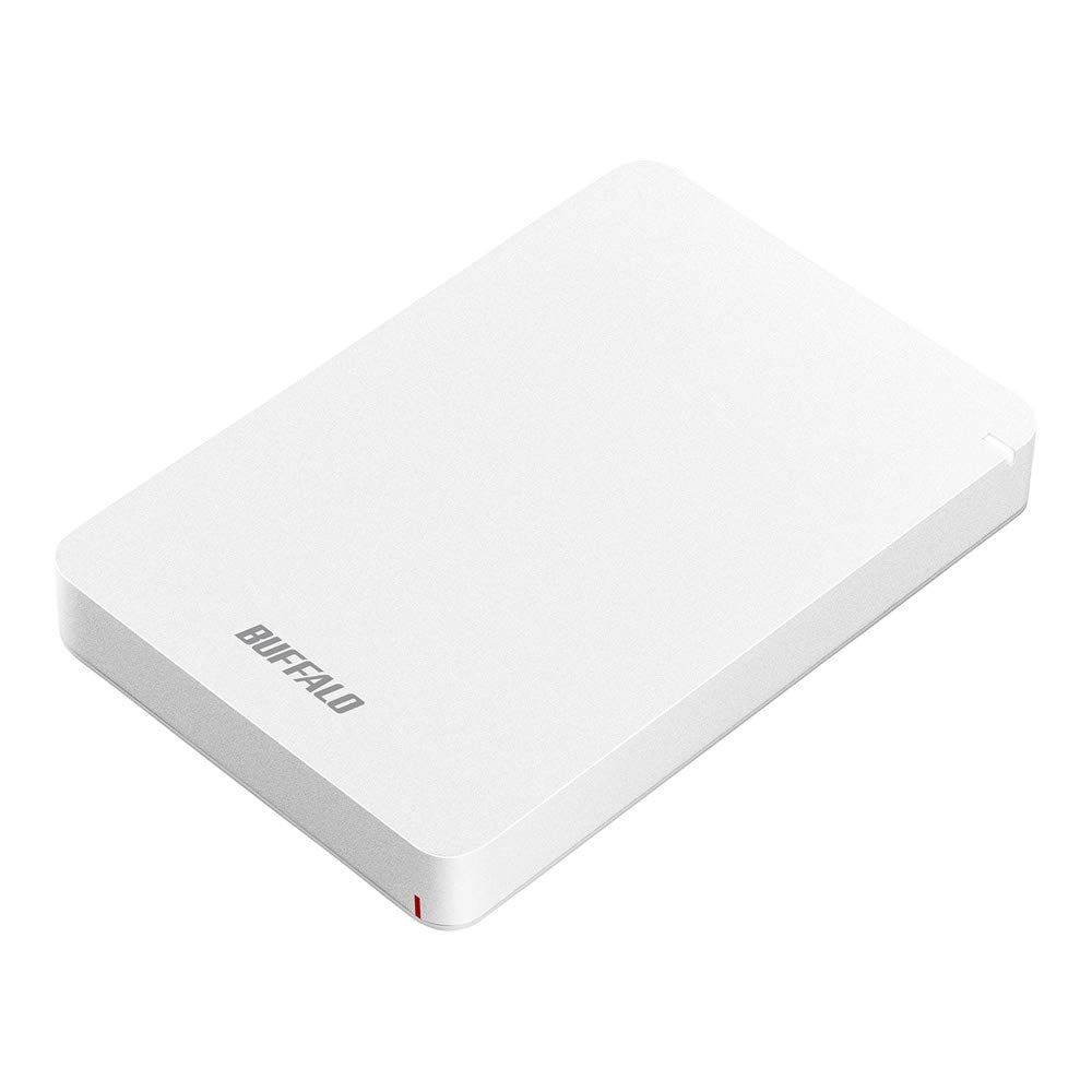 BUFFALO USB 3 1 Gen 対応 耐衝撃ポータブルHDD 2 TB ホワイト HD PGF 0 U BWHA