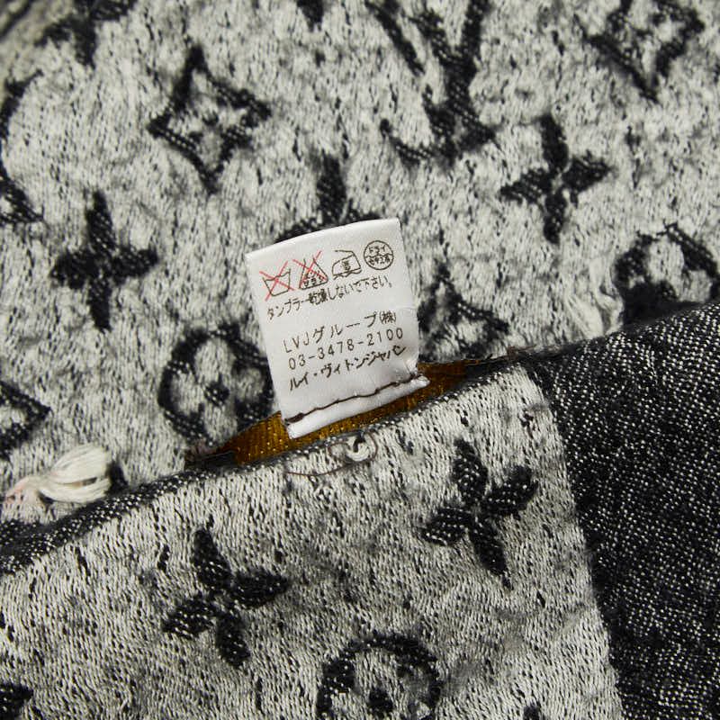  ルイ ヴィトン モノグラム ブラック グレー シルク ウール レディース LOUIS VUITTON 1-0247782 その他 小物
