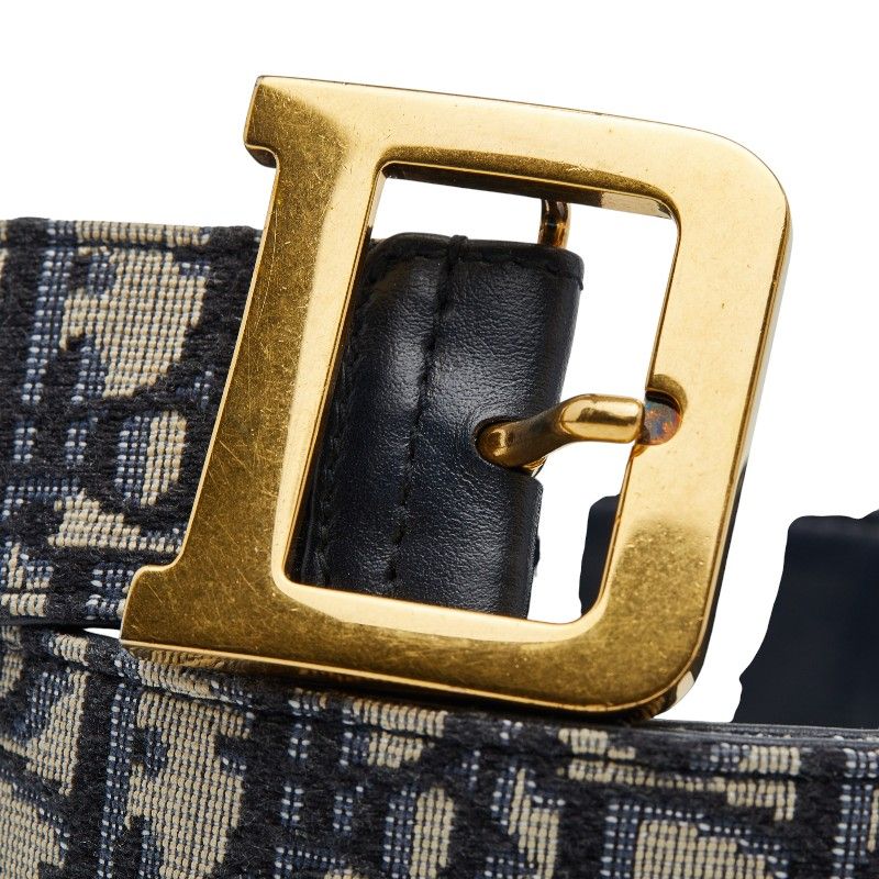 ディオール トロッター オブリーク ベルト サイズ：75 ベージュ