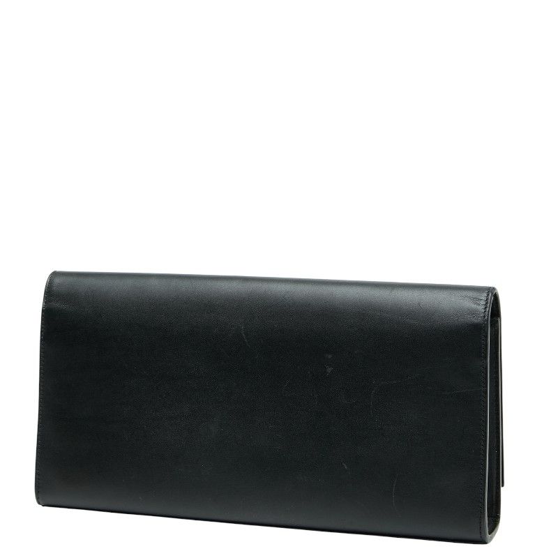 サンローラン YSLロゴ ケイト タッセル フリンジ ブラック レザー レディース SAINT LAURENT 1-0248310