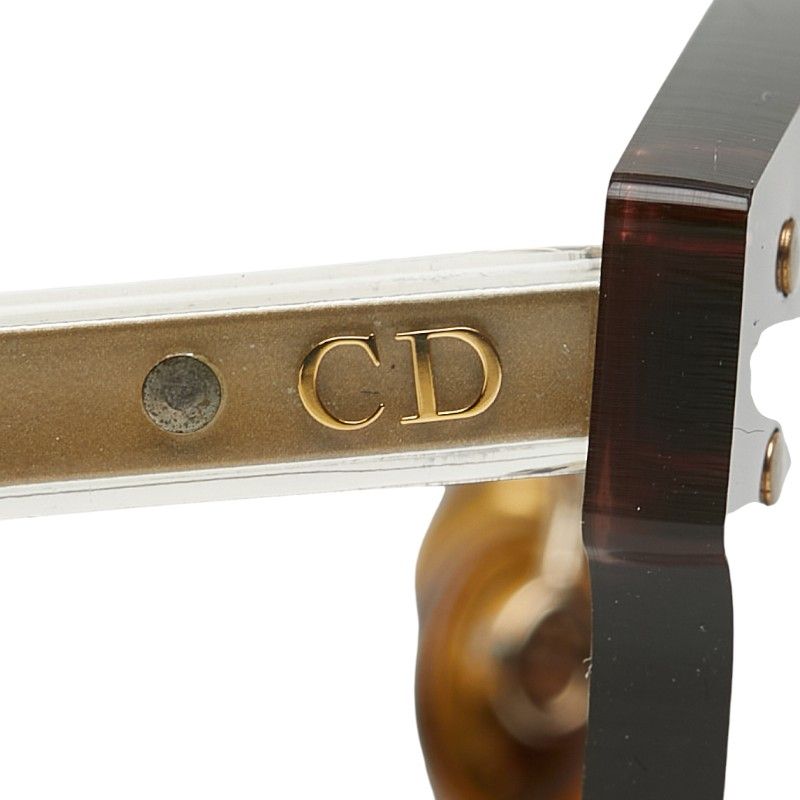  ディオール サングラス リムレス ミラーレンズ ゴールド パープル メッキ プラスチック レディース Dior 1-0248334 その他 小物