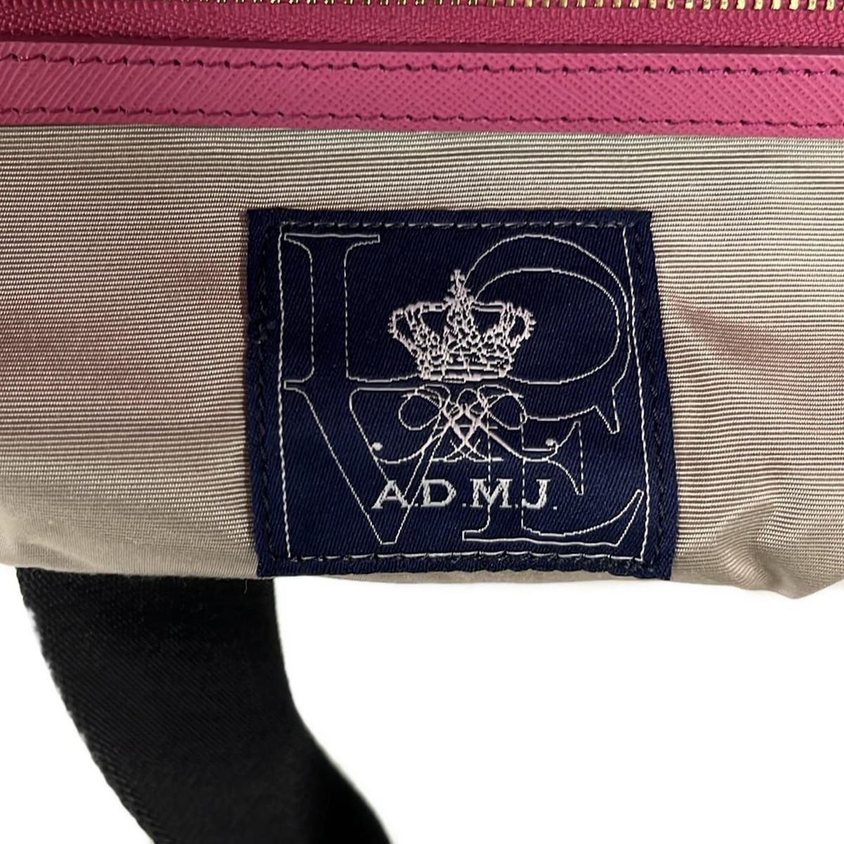  AccessoiresDeMademoiselle ADMJ アクセソワ ドゥ マドモワゼル トートバッグ - ダークグレー×黒 迷彩柄 レザー トートバッグ バッグ