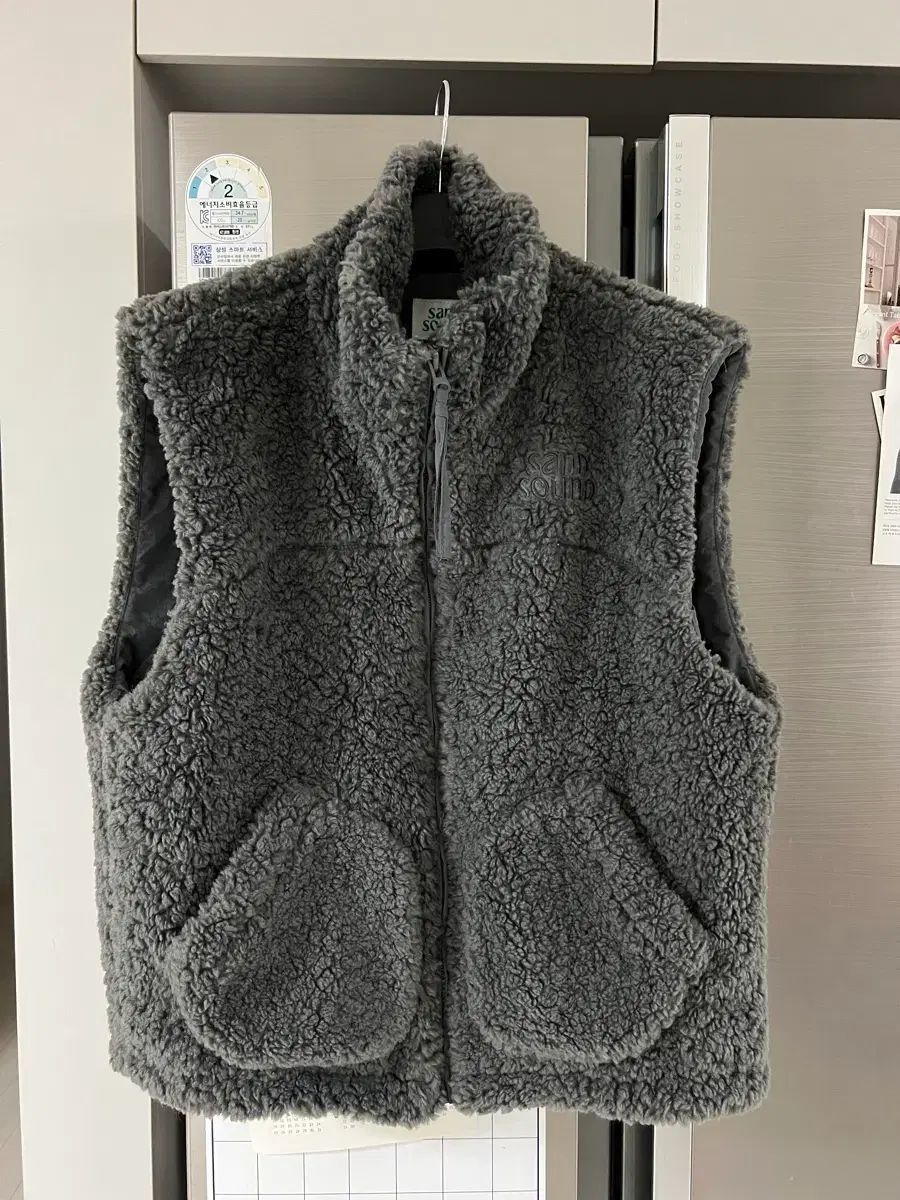 サンドTHE SOUND フリース オーバーサイズ ベスト