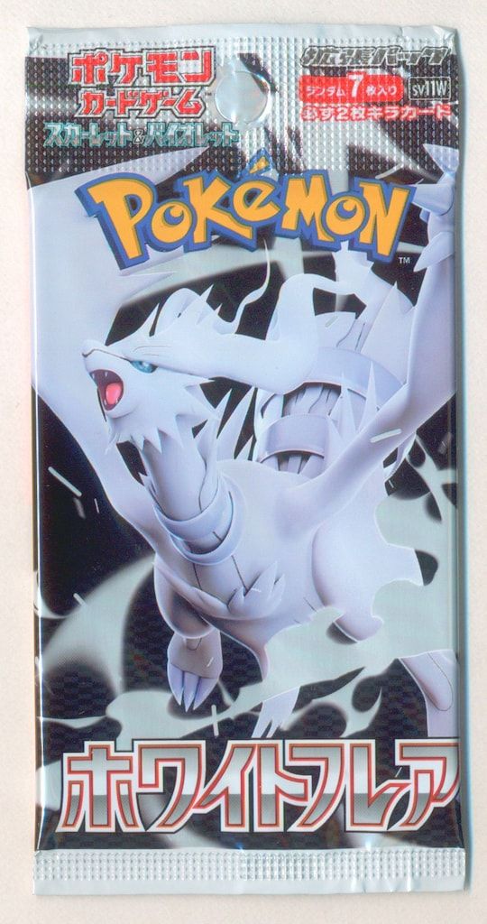 ホワイトフレア sv11w 在庫数は商品説明にて確認ください3/3 Pokemon SV11W ホワイトフレア1パック(7枚入り) 1パック - メルカリ