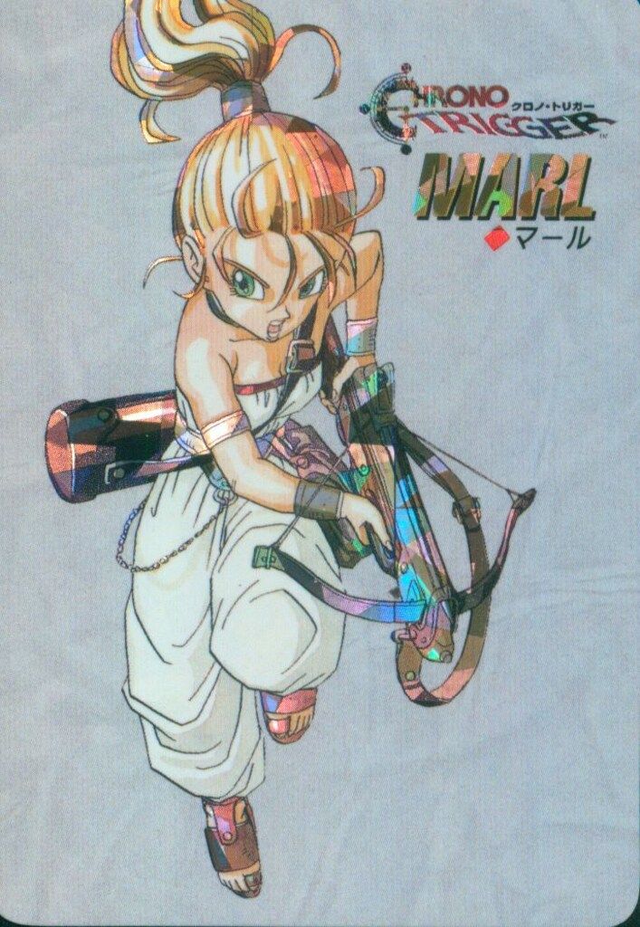 カードダスその他 クロノトリガー SFC予約特典カード マール(ステンド