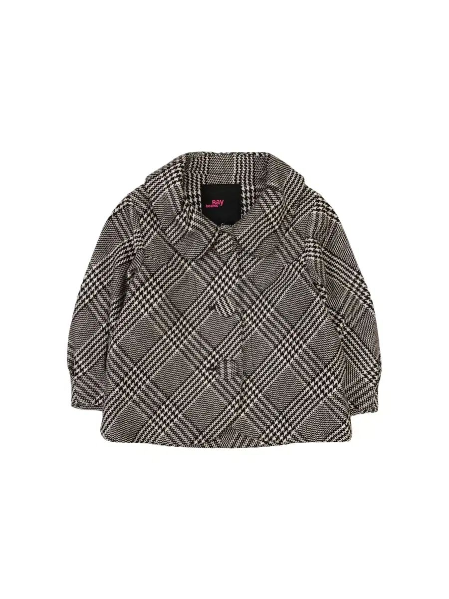 レイ ビームス チェック ショート コート