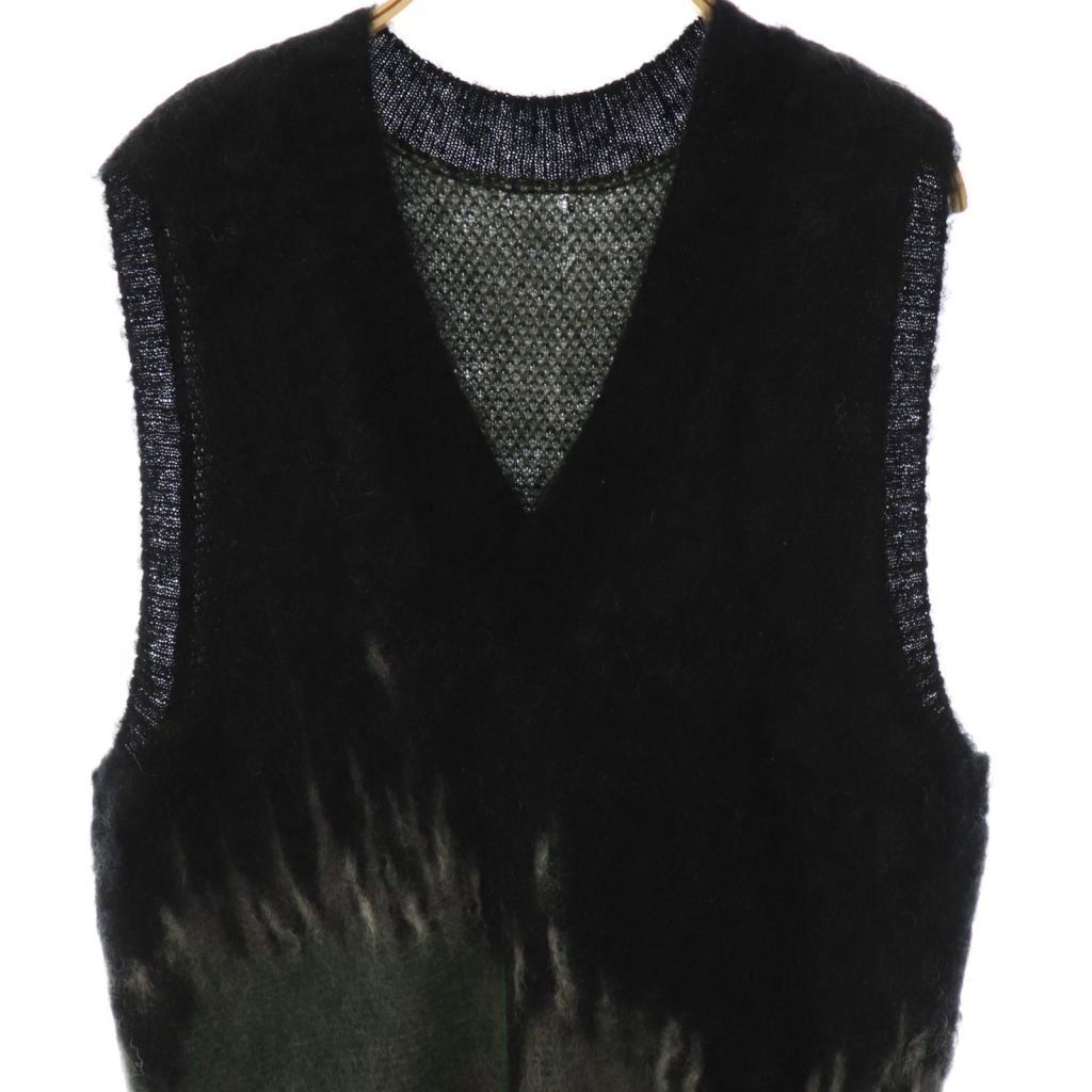 マメクロゴウチ Mame Kurogouchi 24AW Drip Glaze Pattern Mohair