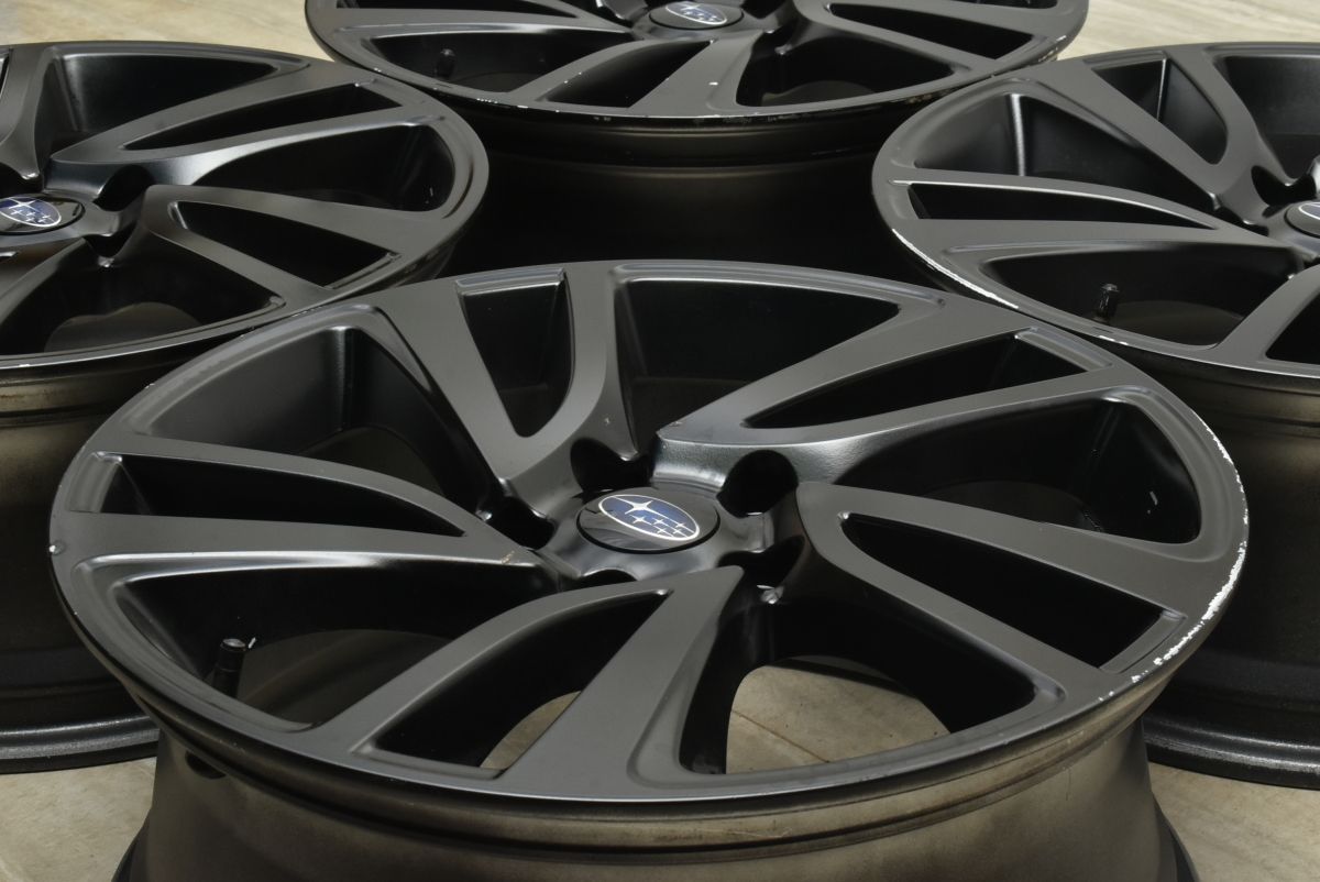 カスタムペイント スバル VM レヴォーグ 18 in 7 5 J 55 PCD 114 3 WRX S 4 BSレガシィアウトバック BNレガシィB スタッドレス用